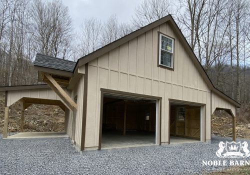 Car Garage with Loft Waynesville, NC 2