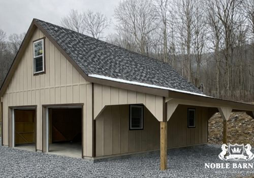 Car Garage with Loft Waynesville, NC 4